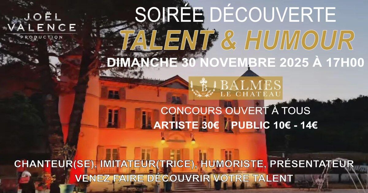 SOIRÉE DES TALENTS